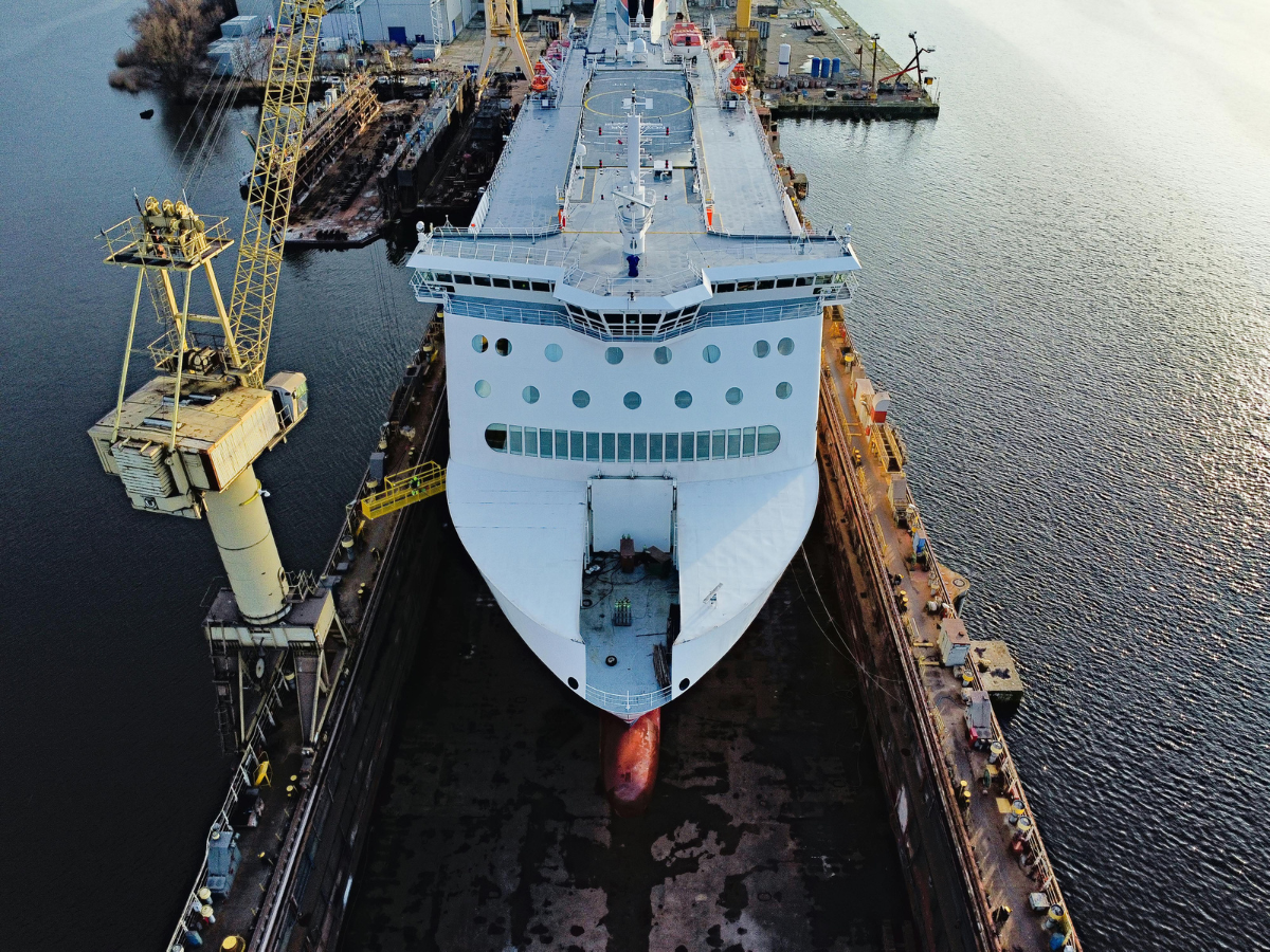 Ship is ready to move
