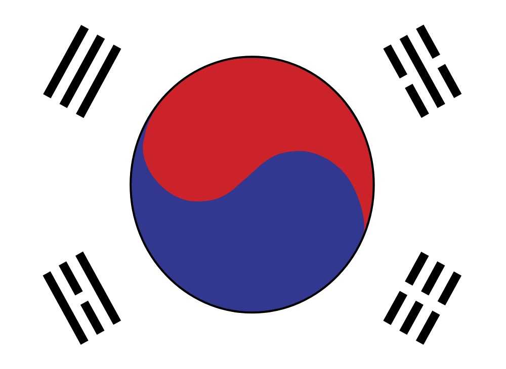 South Korea Flag